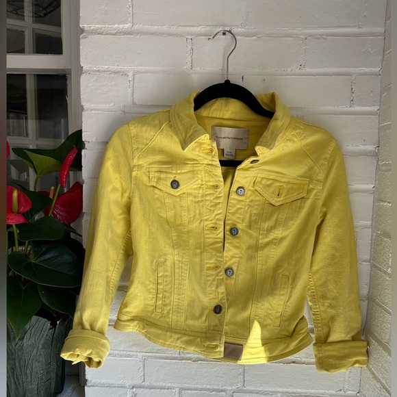 Pilcro and the Letterpress Jackets & Blazers - Light green denim jacket size XS